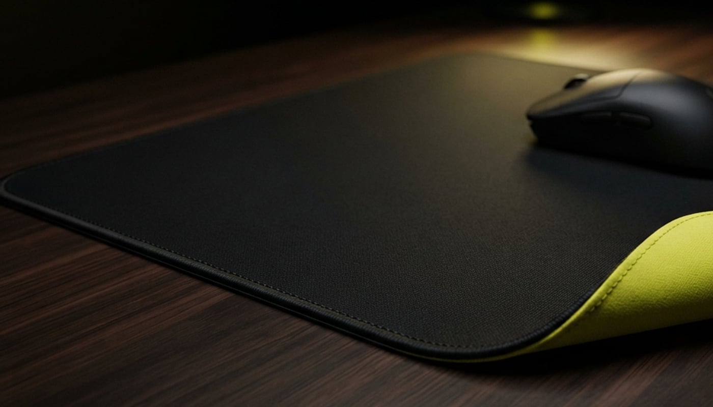 Matte black control side of the Iced Slate pad